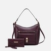 MKF Collection Clara Women’s Shoulder Bag with Wristlet Wallet by Mia K - 2 of 3