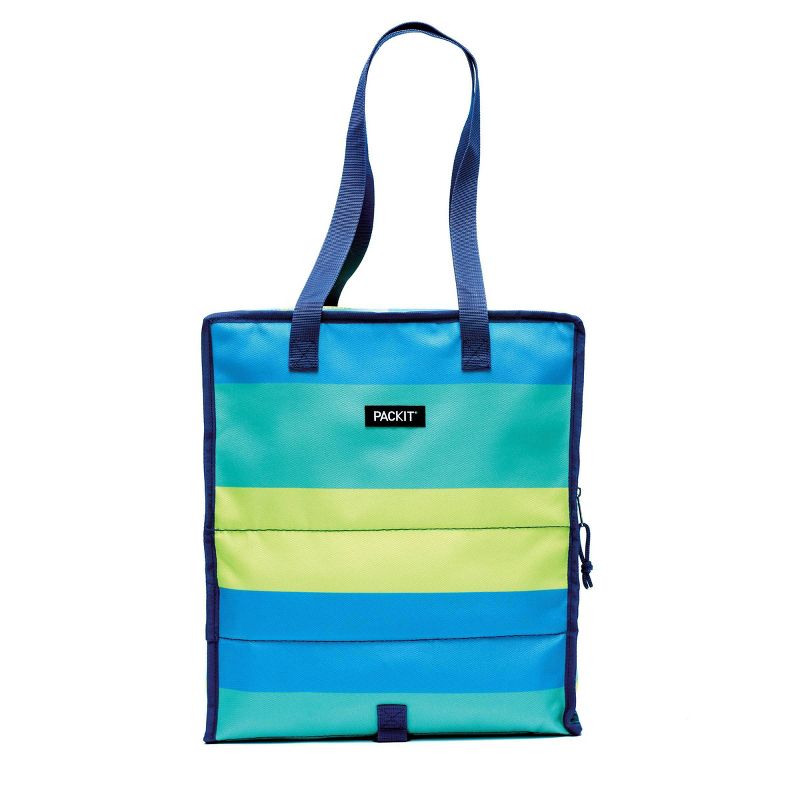 Packit Freezable Grocery Tote - Fresh Stripe, 3 of 10