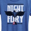 Women's - How to Train Your Dragon - Night Fury Flight Short Sleeve Graphic T-Shirt - 2 of 4