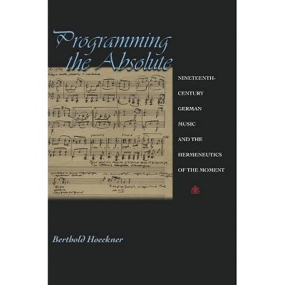 Programming the Absolute - by  Berthold Hoeckner (Hardcover)