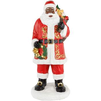Northlight 14" African American Santa Claus Christmas Figurine