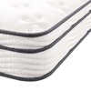 Modway Jenna 8” Innerspring and Memory Foam Narrow Twin Mattress With Individually Encased Coils White - 4 of 4