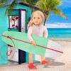 Our Generation Coral with Storybook & Accessories 18" Posable Surfer Doll - image 2 of 4