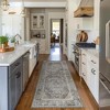 Abynow Medallion Diamond Distressed Rustic Indoor Area Rug - 2 of 4