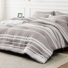 5/7 Pcs Bedding Set with Cationic Dyeing for Striking Double-Sided Contrast - 2 of 4
