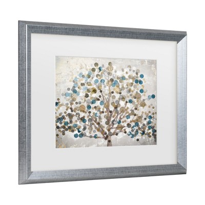 Trademark Fine Art -Color Bakery 'Bubble Tree' Matted Framed Art