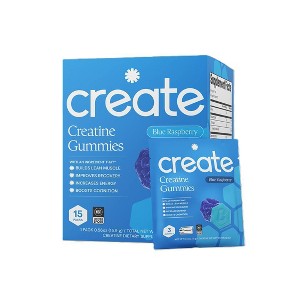 Create Wellness Gummies Made with Pure Creatine Monohydrate NSF
