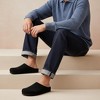 CUSHIONAIRE Heath Genuine Suede Leather Mens Clogs with Memory Foam Comfort, Easy Slip On Slides for Men - 2 of 4