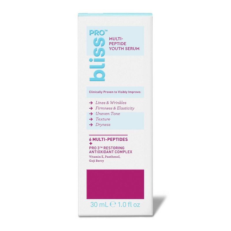 bliss Pro Multi-Peptide Youth Face Serum - 1 fl oz, 4 of 7