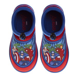 Josmo The Avengers Water Shoes - Spiderman Ironman Captain America Hulk Thor Pool Aqua Socks Slip On Quick Dry (5-10 Toddlers/11-12 Little Kids) - 1 of 4