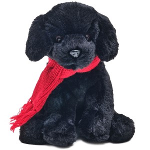 Bearington Cole The Black Labrador Puppy, Black Lab Stuffed Animal, 7.5 In Black Stuffed Dog, Christmas Stuffed Dog Gift for Kids - 1 of 4
