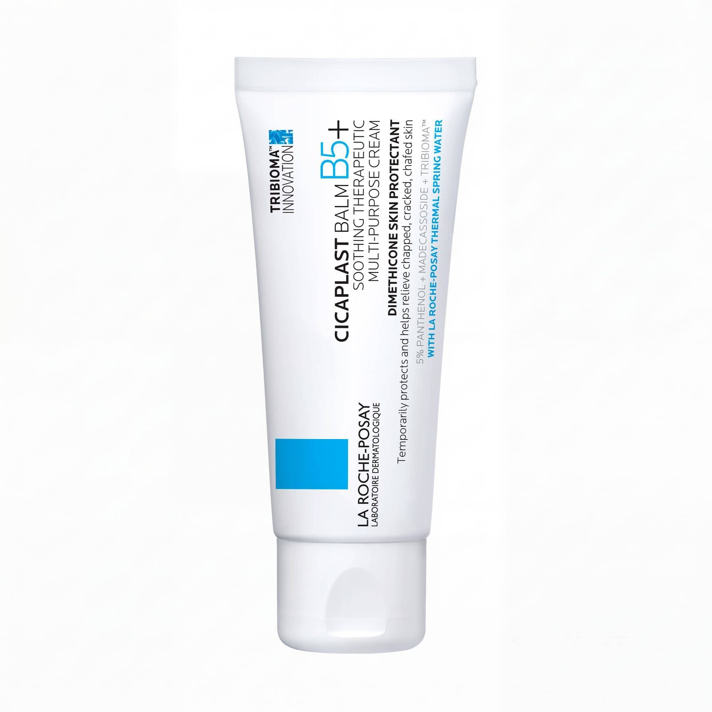 Успокаивающий бальзам La Roche Posay Cicaplast с витамином B5, дорожный формат, 1.35 oz, цвет: Кремовый — фото 1
