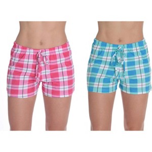 Just Love Women’s Pajama Shorts – Soft Cotton Lounge Sleep Shorts with Drawstring Waist - 1 of 4