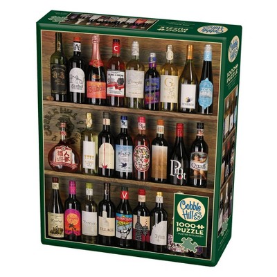 Cobble Hill Wine Alphabet Jigsaw Puzzle - 1000pc