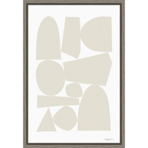 Amanti Art Constructed II Neutral by Statement Goods Canvas Wall Art Print Framed 16 x 23-in. - 1 of 4