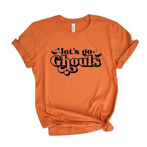 Simply Sage Market Women's Let's Go Ghouls Short Sleeve Graphic Tee - 1 of 4