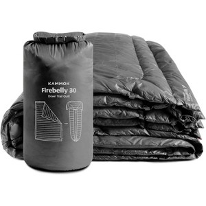 Kammok Firebelly 30°F Trail Camping Blanket | Down-Filled, Convertible and Wearable Sleeping Bag, Hammock Quilt, Compact For Backpacking - 1 of 4