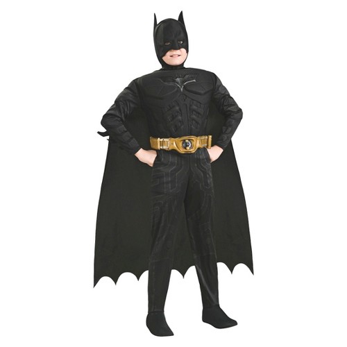 Halloween Boys' Batman The Dark Knight Rises Costume - M (7-8), Boy's, Size: Medium, Clear