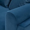 Edmonda Contemporary Velvet Upholstered Sofa with Pillows - Manhattan Comfort - 4 of 4