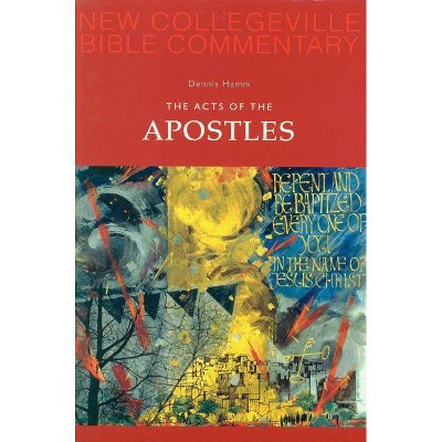 Acts of the Apostles - (New Collegeville Bible Commentary: New Testament) by  Dennis Hamm (Paperback)