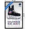 Trends International NHL Columbus Blue Jackets - Drip Skate 21 Framed Wall Poster Prints - 3 of 4