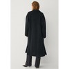 ellos Double Breasted Wool Coat With Side Slits - 3 of 4