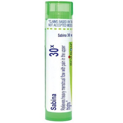 Sabina 30X by Boiron Homeopathic Single Medicine For Personal Care  -  80 Pellet