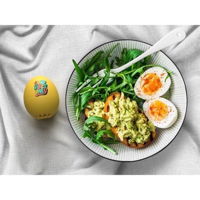 Good Vibes Yellow Musical Floating Egg Timer