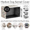 Sweet Jojo Designs Girl Dog Crate Kennel Cover 36in. Vintage Floral Pink Green and Yellow - 4 of 4
