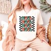 Simply Sage Market Noel Checkered Stacked Short Sleeve Tee - 2 of 4