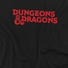Dungeons And Dragons Type Logo Adult T-Shirt - 2 of 4