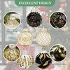 Christmas Ball Ornaments 25-Pack, Shatterproof Sphere Set for Holiday Tree Decor and Table Centerpieces - 3 of 4