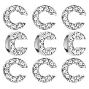 Unique Bargains Metal Bulk Elegant DIY Crafts Jewelry Making Rhinestone Pendant 30 Pcs - 1 of 4