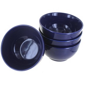 Blue Rose Polish Pottery 971-4 Zaklady 4 Piece Dessert Bowl Set - 1 of 1