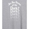 Women's - Are You Afraid of the Dark - Logo Fade Oversized Graphic T-Shirt - 2 of 4