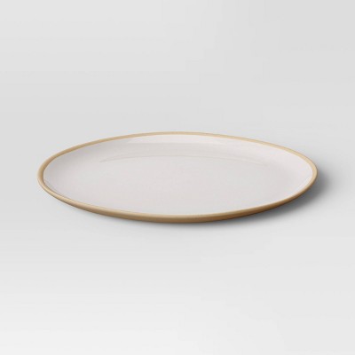 Melamine Round Serving Platter Ivory - Threshold™