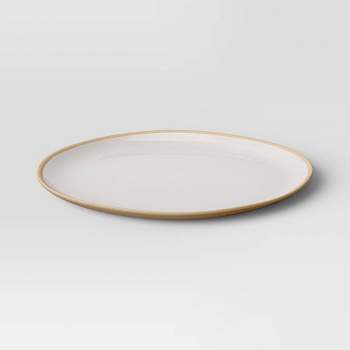 Melamine Round Serving Platter Ivory - Threshold™