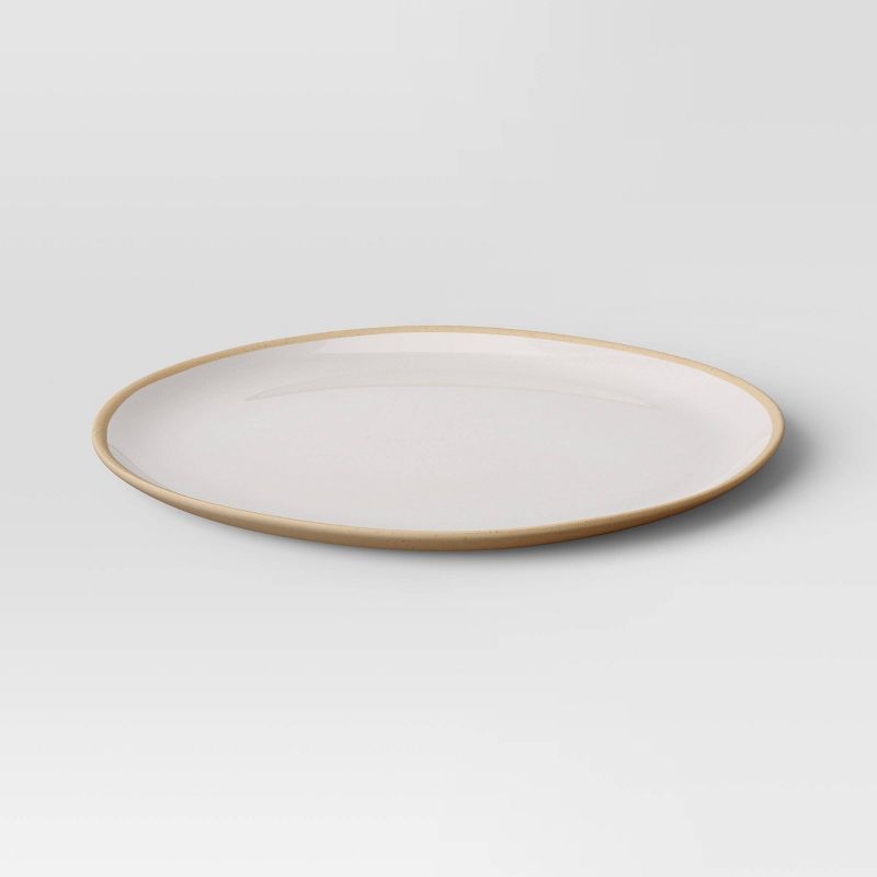 Melamine Round Serving Platter Ivory - Threshold&#8482;, 1 of 5