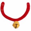 ZEZE Cozy Red Knit Bell Collar-Red - 2 of 4