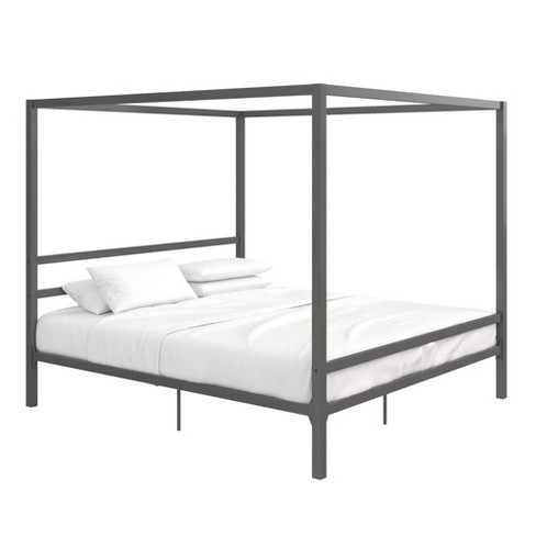 Celeste metal deals canopy bed king