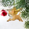 Design Toscano Honor the Pooch: Chihuahua Holiday Dog Angel Ornament - 2 of 4