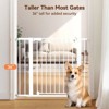 GOTGELIF Baby Safety Gate 36" Extra Tall 29.5-40.6" Wide Auto Close Pressure Mount Pet Gate - 3 of 4