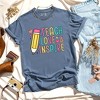 Simply Sage Market Women's Teach Love Inspire Pencil Short Sleeve Garment Dyed Tee - 3 of 4