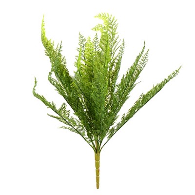 Vickerman 20" Artificial Green Lace Fern Bush.