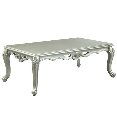 58" Qunsia Coffee Table Champagne Finish - Acme Furniture