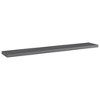 vidaXL Bookshelf Boards 8 pcs High Gloss Gray 23.6"x3.9"x0.6" Engineered Wood - 2 of 4