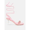 Ebina Charm Detail Spool Women Heels - 2 of 4