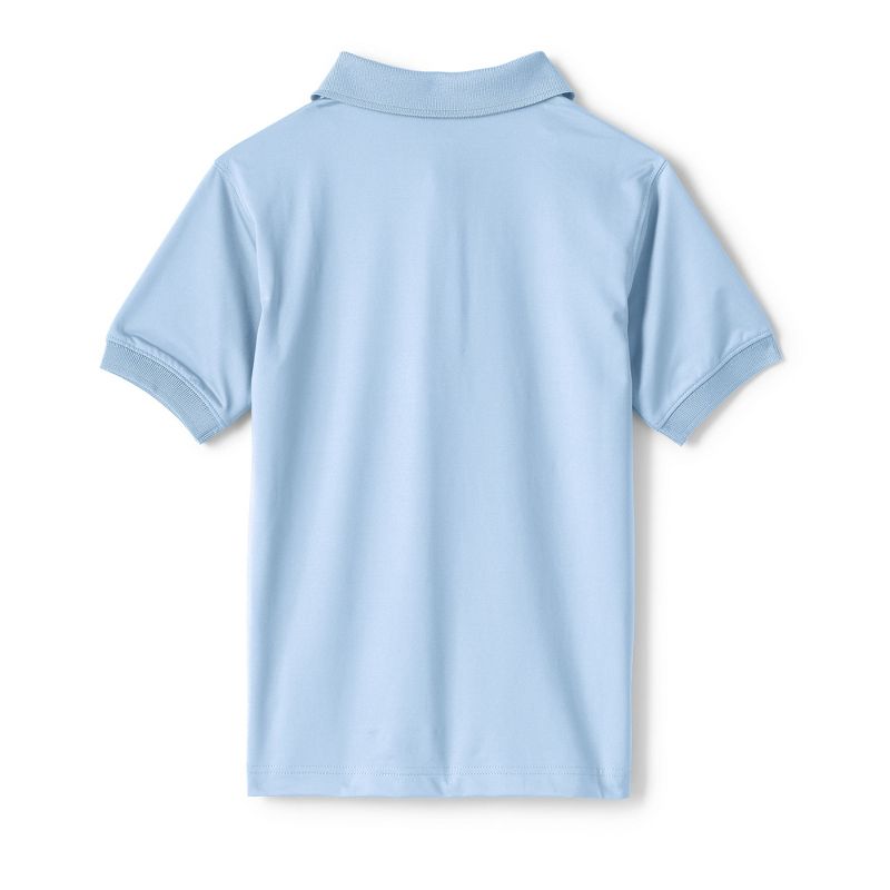 Lands' End School Uniform  Kids Short Sleeve Rapid Dry Polo Shirt, 2 of 3