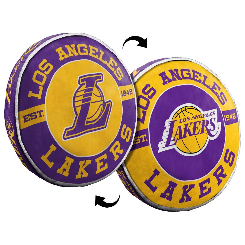 NBA Los Angeles Lakers 15&#34; Cloud Pillow, 3 of 5