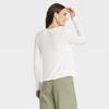 Women's Long Sleeve Brushed Knit T-Shirt - A New Day™ - 2 of 4